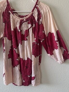 Floral Blouse Size Medium by Cato Fashions